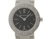 BVLGARI　ブルガリ　ブルガリブルガリ　レディース腕時計　クォーツ　BB23SSD　ブラック文字盤【431】2148103833564