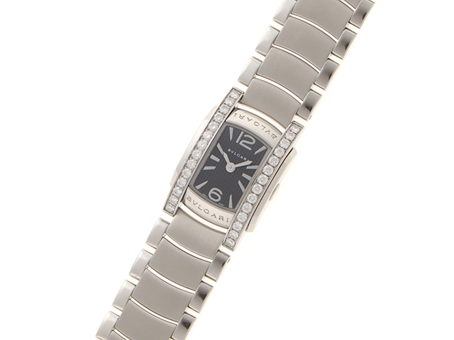 BVLGARI ブルガリ アショーマ ダイヤベゼル AA26S SS ステンレス
