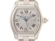 Cartier　カルティエ　ロードスターLM　W62000V3　ステンレススチール　自動巻き　メンズ　腕時計（2148103833762）【200】C
