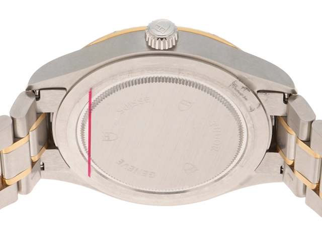 TUDOR  チュードル チューダー スタイル  12713 YG/SS  イエローゴールド/ステンレススチール シルバー 3P ダイヤモンド 文字盤 オートマチック 【460】2148103833847