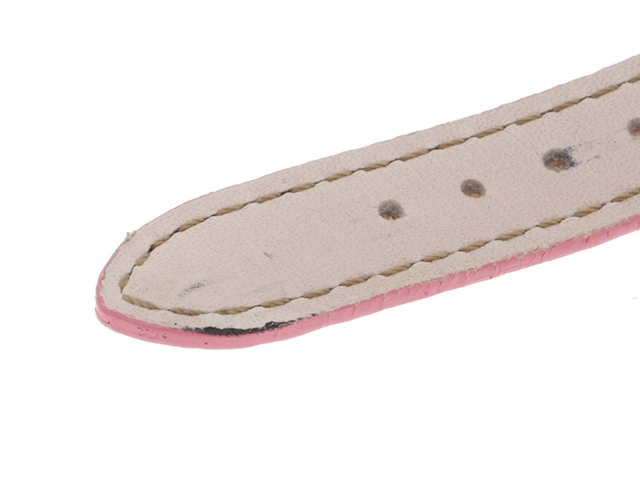 Chopard ショパール ハッピースポーツ ムービング 27/8245-23 SS ステンレススチール レザーベルト シェル 3Pダイヤモンド 1Pハートピンクサファイヤ クォーツ 【460】2148103833892