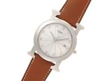 HERMES エルメス 腕時計 Hウォッチ ロンド デイト HR1.710