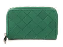 BOTTEGA VENETA　ボッテガヴェネタ　ジッピーコインパース　イントレチャート　グリーン【472】YI