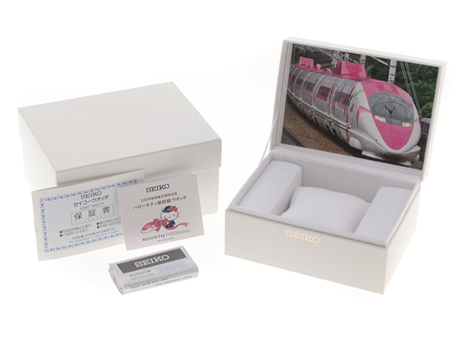 SEIKO セイコー ハローキティ新幹線ウォッチ 500系新幹線25周年