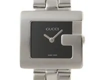 極美品 GUCCI グッチ3600M 黒文字盤 ステンレスレディース腕時計 GUCCI グッチ 3600L ステンレス ブラック文字盤 女性用クオーツ