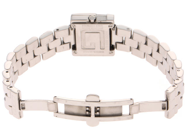 GUCCI グッチ 3600L ステンレス ブラック文字盤 女性用クオーツ時計