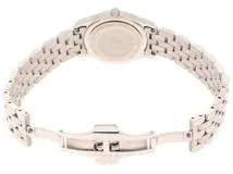 GUCCI　グッチ　5500L　ブラック文字盤　11Pダイヤモンド　ステンレス　女性用クオーツ時計【473】