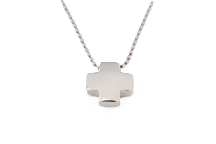 TIFFANY&CO.ローマンクロスボールチェーンネックレス【美品】ヴィンテージ 日本直送】ティファニー TIFFANY&Co. ローマンクロス ネックレス