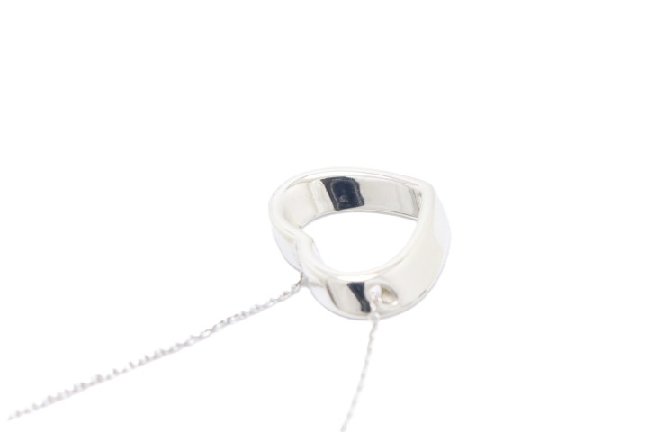 TIFFANY＆Co ティファニー ジオメトリックハートネックレス SV
