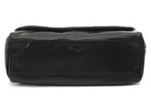 CHANEL　シャネル　３レンチェーン　ワンショルダー　ブラック／ＳＶ　ラムスキン【４３１】2148103836282