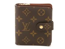 LOUIS VUITTON  ルイ･ヴィトン 　コンパクト・ジップ　モノグラム M61667【431】2148103838729
