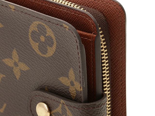 LOUIS VUITTON ルイ・ヴィトン コンパクト・ジップ モノグラム