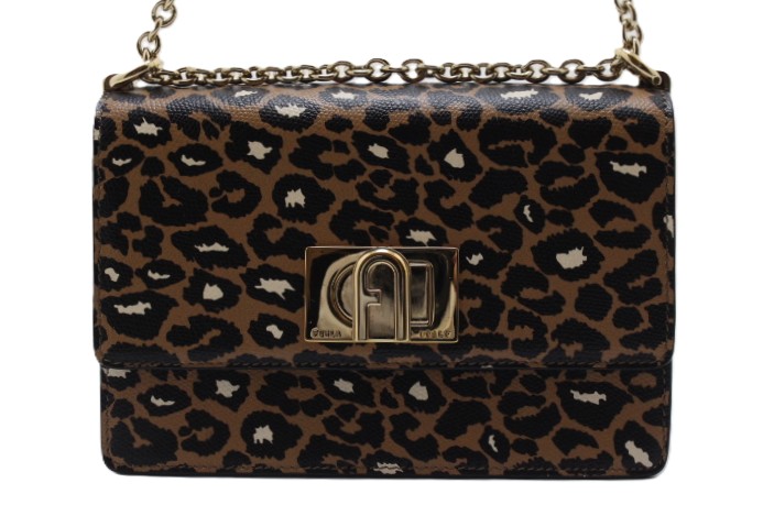 Furla フルラ チェーンショルダー ショルダーバッグ レザー