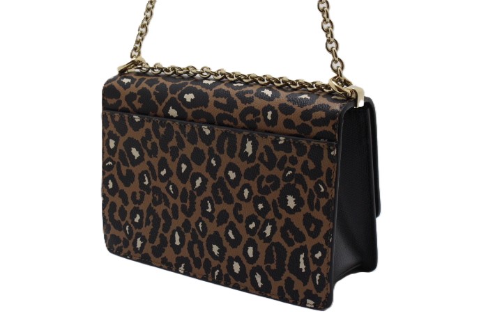 FURLA フルラ レオパード チェーンショルダーバッグ