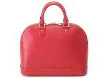 LOUIS VUITTON　ルイ・ヴィトン　ハンドバッグ　アルマＰＭ　エピ　カーマイン　M4058E　2148103841507　【中古】【大黒屋】【200】