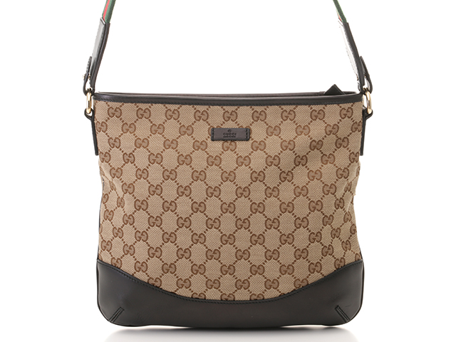 GUCCI グッチ シェリーライン GGショルダーバッグ ベージュ