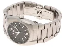 BVLGARI ブルガリ エルゴン EG30S ステンレス ブラック文字盤 女性用