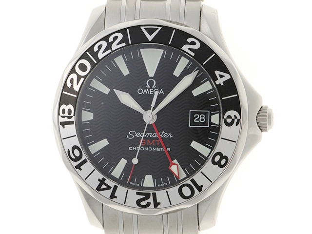 OMEGA オメガ 腕時計 シーマスシーマスターGMT 50周年記念モデル