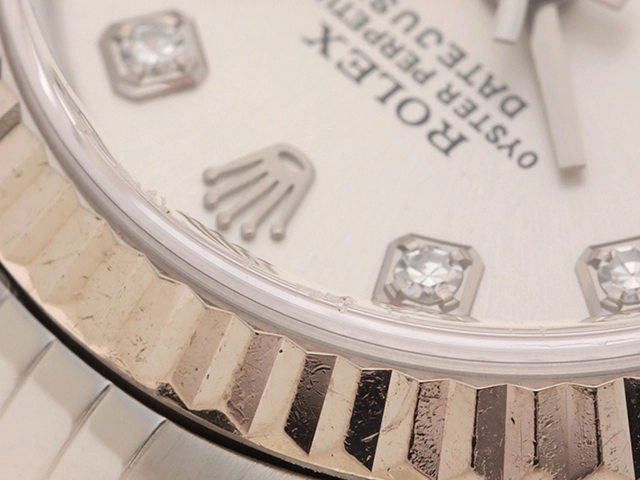 Y番　ROLEX　ロレックス　デイトジャスト26　79174G　WG/SS　10PD　自動巻き　レディース　腕時計　C