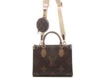 LOUIS VUITTON ルイ・ヴィトン オンザゴーPM モノグラム・ジャイアントリバース M46373【430】2148103844324