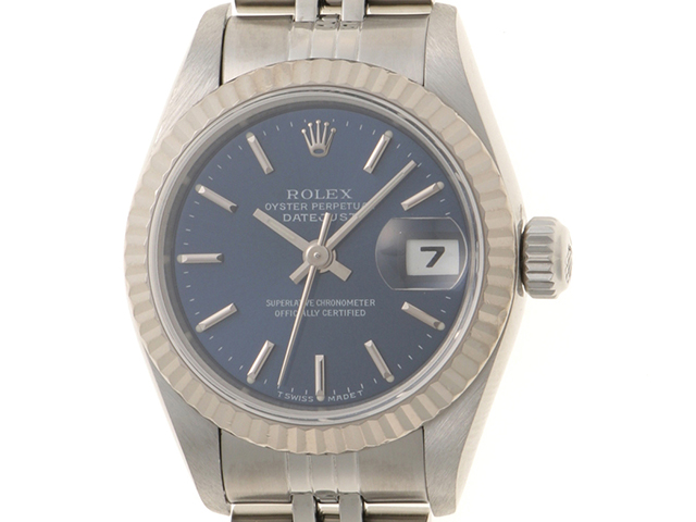 ロレックスレディースデイトジャストの新品外しのコマとケース ROLEX ロレックス 79173G デイトジャスト 10P ダイヤモンド
