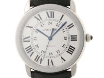 Cartier カルティエ　2022年　ﾛﾝﾄﾞｿﾛ ﾄﾞｩ ｶﾙﾃｨｴ　自動巻き　シルバー　SS　【432】