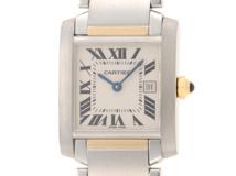 Cartier　カルティエ　W51012Q4　タンクフランセーズMM　YG/SS　クォーツ　レディース　腕時計　C