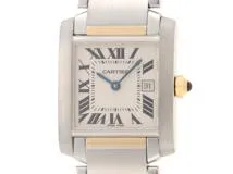 Cartier　カルティエ　W51012Q4　タンクフランセーズMM　YG/SS　クォーツ　レディース　腕時計　C