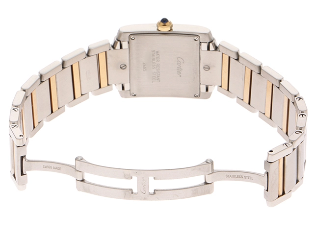 Cartier　カルティエ　W51012Q4　タンクフランセーズMM　YG/SS　クォーツ　レディース　腕時計　C