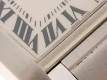 Cartier　カルティエ　タンクフランセーズMM　 W51011Q3　ステンレススチール　クォーツ　レディース　腕時計　C