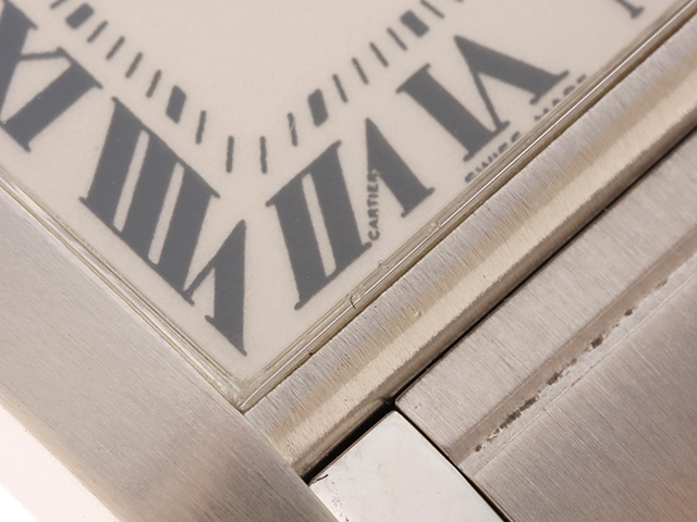 Cartier カルティエ タンクフランセーズMM W51011Q3 ステンレススチール クォーツ レディース 腕時計 C