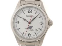 SEIKO セイコー　東海道新幹線開業60周年記念　 4R35-06V0　 ステンレス　ホワイト文字盤　男性用自動巻き時計【473】