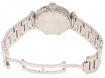 Cartier  カルティエ　パシャC　W31074M7　SS　ホワイト　ボーイズサイズ　自動巻き2148103846649【432】