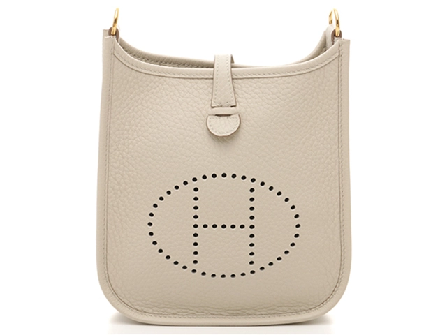 HERMES エルメス エヴリン アマゾンTPM べトン GP ゴールド金具 W刻 2024年 2148103846861【200】