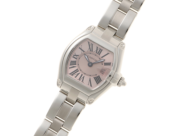 m15051　ロードスターレディースW62017V3　付属品付 Cartier カルティエ CARTIER W62017V3 ロードスター SM デイト