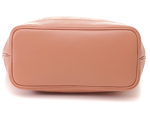 GUCCI　グッチ　オフィディア　ＧＧスモールトートバッグ　ピンク　キャンバス／レザー　【472】YN