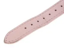 VERSACE ヴェルサーチ パラッツォ エンパイア VECQ00518 SS ステンレススチール レザーベルト ピンク文字盤 クォーツ 【460】2148103849510