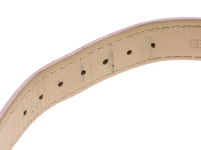 VERSACE ヴェルサーチ パラッツォ エンパイア VECQ00518 SS ステンレススチール レザーベルト ピンク文字盤 クォーツ 【460】2148103849510