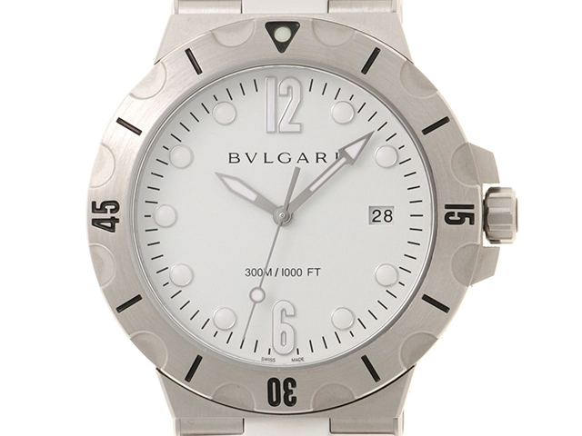 BVLGARI ブルガリ ディアゴノ スクーバ41デイト DP41SSD SS