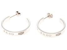TIFFANY＆CO　ティファニー　ナローフープ　ピアス　シルバー　約10.6g　2148103850103　【205】