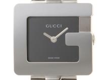 GUCCI グッチ Gウォッチ 3600L SS ステンレススチール ブラック文字盤 クォーツ 【460】2148103850110