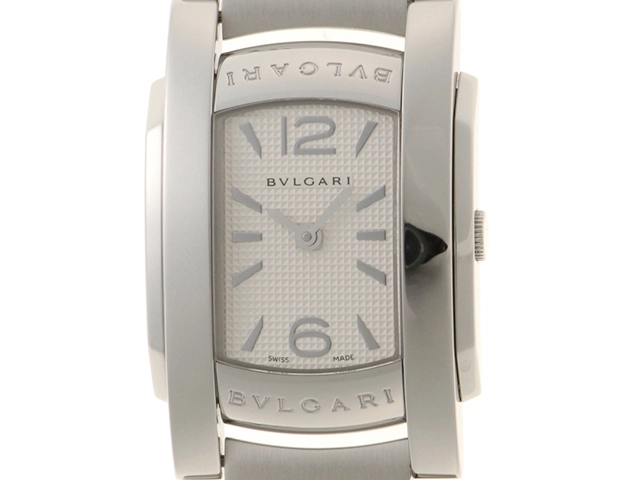 電池切れジャンク　美品ブルガリ BVLGARI アショーマ クォーツ レディース BVLGARI ブルガリ アショーマ AA35S クォーツ レディース 【471