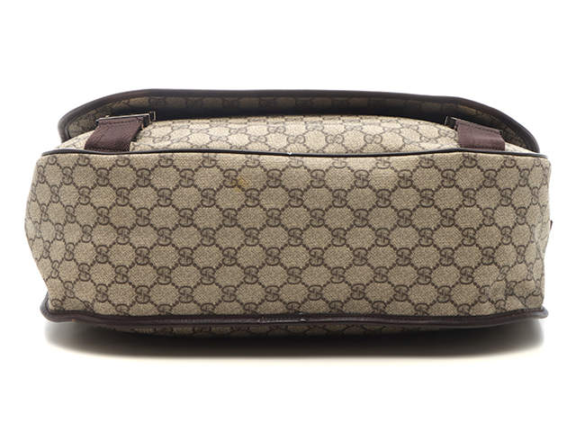 GUCCI グッチ GGスプリーム ショルダーバッグ ベージュ／ダーク