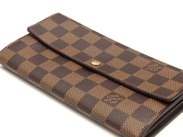 LOUIS VUITTON ルイ・ヴィトン ポルトフォイユ・サラ ダミエ 長