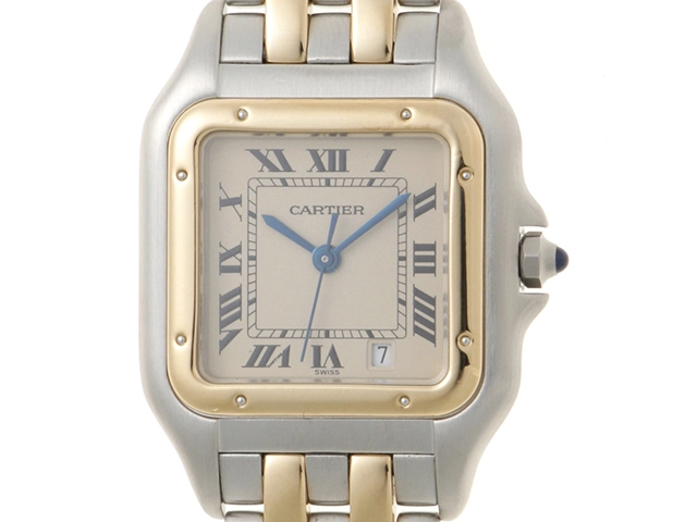 パンテール MM デイト コンビ 2ロウ 1重ダイヤ | CARTIER | LE