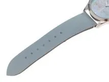 GUCCI グッチ レディース クオーツ Gタイムレス 126.4 YA1264124 ブルーシェル文字盤 SS/レザー【472】HK