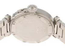 Cartier カルティエ 男女兼用 オートマチック パシャC ビッグデイト W31044M7 ホワイト文字盤 SS【472】HK