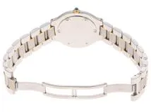 Cartier カルティエ レディース クオーツ マスト21 ヴァンティアン W10072R6 シルバー文字盤 YG/SS【472】HK