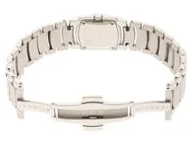 BVLGARI ブルガリ レディース腕時計 アショーマ ダイヤベゼル AA26S ステンレススティール ブラック文字盤 クォーツ 【472】UH