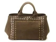 PRADA プラダ ハンドバッグ ショルダーバッグ ビジュー2way